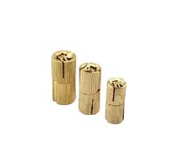 4PCS 8mm-16mm Cerniere a botte in rame Cilindriche Cerniere for porte in ottone invisibili a scomparsa for armadi nascosti for Ferramenta for mobili(12mm)
