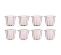 4pcs / 8pcs Canele Stampi Torta Pan Antiaderente Muffin Bakeware Cupcake Pan 2,5 Pollici Acciaio Al Carbonio Pasticceria Stampo Casa Forno Cottura Strumenti (8)