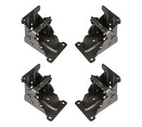 4pcs 90 Gradi Piegatura Della Cerniera Pieghevole Con Cerniera Autodanna Con Gamba Gamba Pieghevole Tabella Supporto Per Estensione Supporto Per Estensione Pesante Hardware Mobili A Blocco