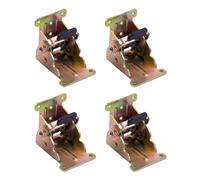 4Pcs 90 Gradi Pieghevole Tavolo Gambe Staffa Cerniera Estensione Staffa Mobili Gamba Montaggio Mobili Hardware