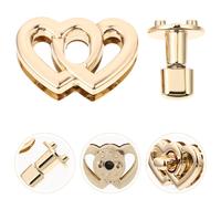 4pcs a forma di cuore Twist Turn Blocks Borsa a forma di cuore a forma di