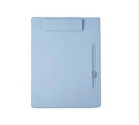 4PCS A4 Appunti Business Pad Cartella Board Esame Lavagna Speciale Clip Libro Cancelleria Blocco da scrittura Cartone Firma Per l'ufficio(BLUE)