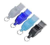 4pcs ABS in Plastica di Plastica Basketball Football Competition Arbitro Speciale High Frequency Chistle Immacolato Immacolato Whistlereferee Whistledolphin Whistlechildren