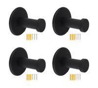 4Pcs Acciaio Inox Appendiabiti Appendiabiti Da Parete Asciugamano Appendiabiti Singolo Cappello Hardware Gancio Da Parete Asciugamano per Cappello Abbigliamento Hardware Metallo Hardware