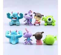 4pcs Action Figure Monsters & Co. Mike Wazowski statua collezione film Sully
