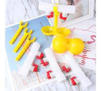 4pcs anatra di pollo potabile fontane ciotola di pollo capezzolo bevitore tipo