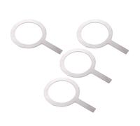 4pcs anelli di tazza di latte da forno a prova di scarico da 4 pezzi