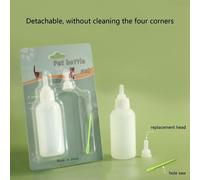 4Pcs Animali Allattamento Kit Capezzolo Pulizia Spazzola per Gatto Latte Biberon