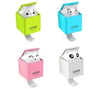 4Pcs Animali Bagno Ventosa GancioGancio Autoadesivo per Asciugamani,Ganci autoadesivi adesivo Gancio Appendiabiti Autoadesivo,Ganci Adesivi In Plastica,perAppendere La Cucina il Bagno LaCamera DaLetto