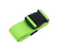 4Pcs Anti-theft Luggage Buckle Strap Adjustable Bundling Packing Baggage Belt Nylon Suitcase Bag Part Accessories Per Bagagli(Green)