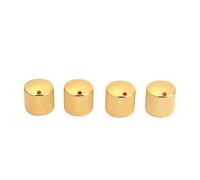 4Pcs Antiscivolo Potenziometro Chitarra Manopole di Controllo Basso Elettrico Volumi Metallo Controllo del Tono Durevole Basso Elettrico Dome Parti Accessori Hardware