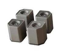 4Pcs Antiurto Pad Per Lavatrice Lavatrice Asciugatrice In Movimento Camminare Antiurto Trasferimento Stabilizzatore Piedi Mat Lavatrice Frigorifero Anti Pad