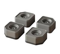 4Pcs Antiurto Pad Per Lavatrice Lavatrice Asciugatrice In Movimento Camminare Antiurto Trasferimento Stabilizzatore Piedi Mat Lavatrice Frigorifero Anti Pad