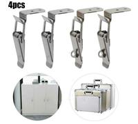 4Pcs Armadietto Boxe Cassettiera a Molla Trappola Levetta Hasp Mobili Accessorio