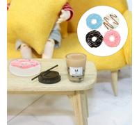 4pcs Artificiale Donuts Donuts Studio Photo PROP PROP DIY Decor Pretend Play