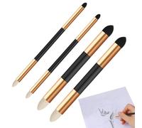 4Pcs Artist Double Head Sponge Blending Tools, Washable Reusable