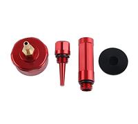 4pcs Asta di livello dell'olio estesa Run Cap Con Ottone Tubo Raccordo Mess Free Oil Change Imbuto Per Generatore Tappo Aria Aggiornato