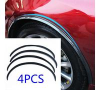 4Pcs Augenbrauenschutz Carbonfaserart Auto Labbra Parafango Lunga Durata
