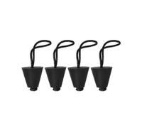 4pcs Best Universal Kayak Scupper Plug Kit Kayak Scupper Plug Kit Canoe Drain Holes Stopper Bung Tw