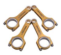 4pcs Bielle Titanizing Connecting Rods for Mazda Miata MX5 1990-2005 Ford Escort