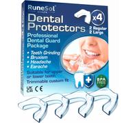 4Pcs Bite Bruxismo Automodellante, Misto Byte per Notturno, Dispositivo Medico C