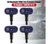 4Pcs Bluetooth TPMS Pneumatici Sensore di Pressione per Tesla Modello 3 / S /X/