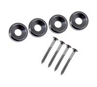 4pcs Boccole Per Le Boccole Del Collo Chitarra Elettrica Boccole E Bulloni Che Montano Le Boccole Traghe Con Viti Che Durano Giunture Per Chitarra Elettrica Che Montano I Ferruli Con Viti