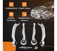 4pcs Bracci di controllo superiore anteriore SX DX for Audi A6 C6 A8 4E