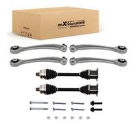 4PCS BRACCI TRASVERSALI SUPERIORI + 2PCS ASSEMBLAGGI ASSALI CV FOR AUDI A4