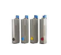 4PCS C710 C711 C711wt Cartuccia di Toner Compatibile for OKI 710 711 C711 C710 C710DN C711DN 710DN 711DN Cartuccia di Toner Della Stampante(44318605 06 07 08)