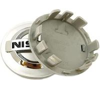 4pcs Car Centre Wheel Coprimozzo per N-issan j10 j11 j12 N15 N16 N17 Y60 Y61 Y62 54mm Tappi Ruota per Auto Impermeabili Antipolvere con Accessori Lo Styling Del Logo Dell'Auto,A