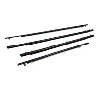 4pcs Car Window Moulding Trim Weatherstrips Chrome for Honda CR-V CRV 07-11