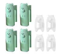 4Pcs Cartoon Bear Finger Protector Door Stoppers Porta Pinch Guard Baby Guard Sicurezza Dito Protezioni Bambino