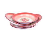 4pcs casa pasticceria piastra frutta piastra portata piastra smaltata vassoio