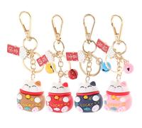 4pcs CAT CAT PENDANTS PENDANTI multiuso adorabili pendenti doni divertenti