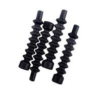 4pcs Cavo Freno Gomma Boot Covers Biciclette Linea Freno Gaiter Gomma per Linea On Mountain e Road Bike Ciclismo Accessori