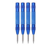 4pcs Center Punch Strumento automatico in acciaio ad alta velocità Set per la manutenzione in ferro in acciaio in pvc Macchina mobili in PVC (Blu)