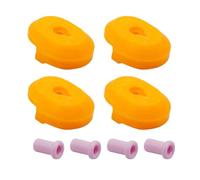 4Pcs Ceramica Adattatore Guard Stampante Esteso Ceramica Feed Gola Protector Facile Installazione per X1C P1P P1S Adapter Protector
