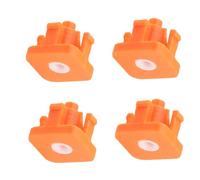4Pcs Ceramica Feed Guard Adapter per S1C Stampante Ingresso Protector Accessori Ugello Resistente all'usura Copertura in Ceramica