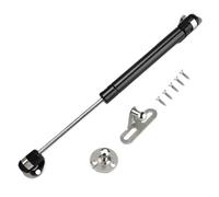 4PCS Cerniere a molla a gas for porta dell'armadio 6-15KG Scatola di supporto for coperchio con cerniera idraulica for armadio da cucina per Mobili(Black,12KG 120N)