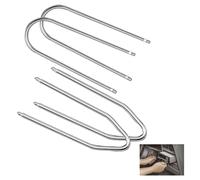 4Pcs Chiavi per Sblocco dell'Autoradio, Attrezzi Chiave Rimozione Stereo Auto Radio Rimozione Key Universale per Veicoli per Rimozione Smontaggio Sblocco Acciaio Inossidabile Alta Qualità