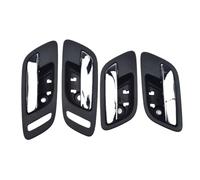 4pcs Chrome Interior Door Handle Front Rear Left Right, for Chevrolet, for Avalanche, for Silverado, for Suburban, for Tahoe, for Sierra, for Yukon, 2007-2013,Car Accessory(Set of 4 Sides)