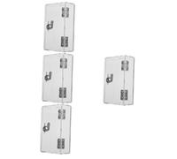 4PCS Clear Phone Lock Box - Prigione del telefono cellulare degli studenti per classe, casa e ufficio - Accesso di emergenza per un ambiente concentrato e senza distrazioni