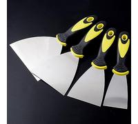 4pcs coltelli for mastice vernice 2" 3" 4" 5" Set di strumenti for spatole for mastice coltello for giunture in acciaio inossidabile spackle strumenti for pittura for carta da parati/cartongesso/rasch