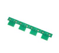 4pcs compatibile C232HK0 C232HC0 C232HM0 C232HY0 TONER CHIP per l'uso con C2325DW C2425DW C2435DW MC2325ADW MC2425ADW MC2535ADWE MC2640ADWE(4pcs C231HY0)