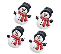 4pcs Coperchi Manopola Del Gabinetto A Tema Natalizio Con Disegni Neve Reusabili Decori Natalizi Facili Installazioni Per I Decori Della Casa A Casa