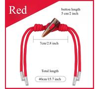 4pcs Corno Bottoni Toggle Chiusure Fai da Te Cinese Hanfu Tang Abito Accessorio