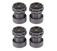 4pcs cuscinetti anti -vibrazione, asciugacapelli da 8,5 cm Antifino anti -vibrazione anti -vibrazione Non sliping cuscinetti bastoncini di livello rondella