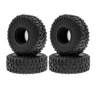 4pcs da 1,9 pollici di pneumatico in gomma 116x45 mm Compatibile con 1 10 RC Crawler Abita Wraith e modelli simili 1 9 ruote per veicoli a telecomando fuori strada