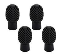 4Pcs Dampener Dampener Silicone Drumstick Mute Practice Tip Drum Practice Tip Per Proteggere Batteria E Bacchette Testa Percussione Punta Dampener Accessorio